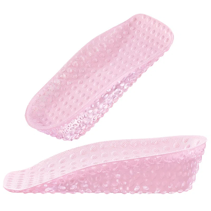 足印部落 单鞋专用硅胶防滑七分半垫增高 鞋垫 男女同款情侣款