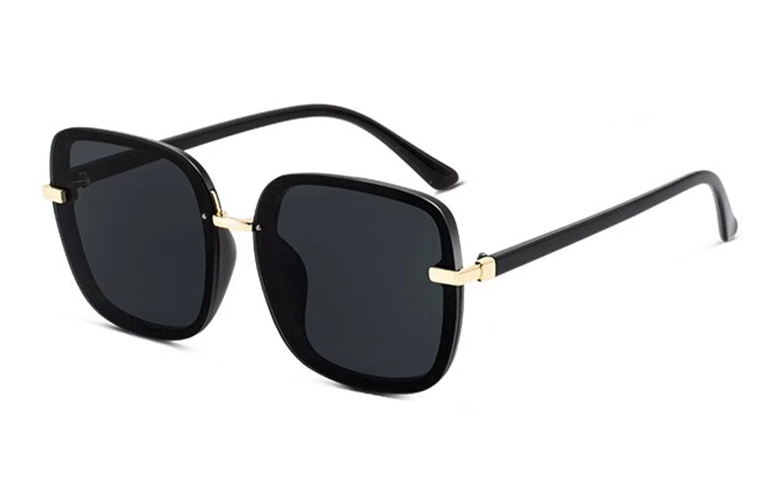 优幽兰 开车大脸显小高级感个性街拍气质墨镜防晒遮阳旅游防紫外线休闲遮阳潮流穿搭 板材镜架 方形 太阳眼镜 男女同款情侣款