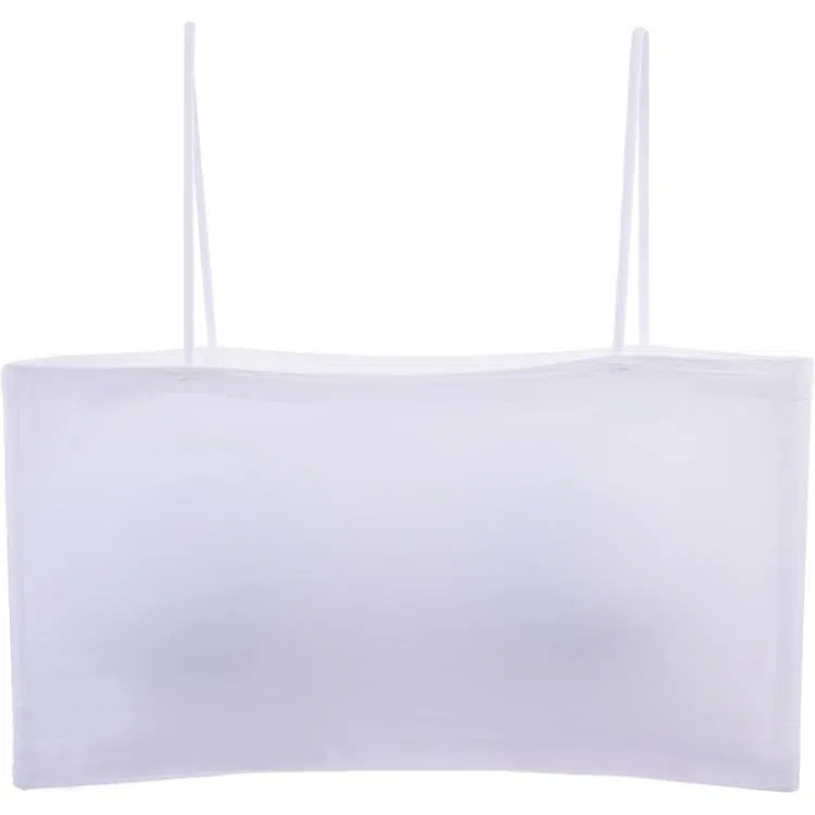 莫代尔 薄款无痕无钢圈抹胸文胸 女款