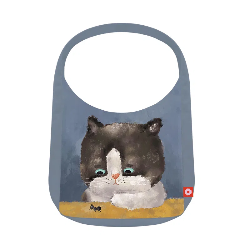 完美款款郭逗逗插画师联名款猫狗系列短绒可爱卡通时尚百搭加侧单肩包