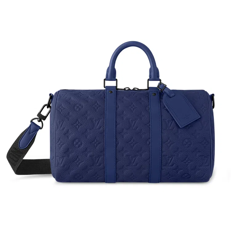 LOUIS VUITTON keepall 35 Logo Taurillon