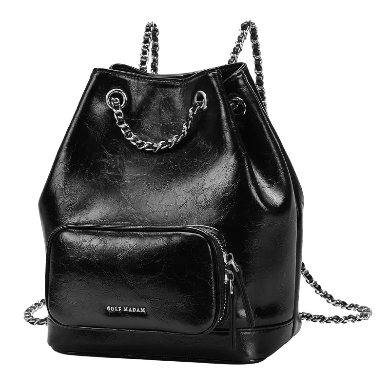 GOLF Chain Bag Silver Black