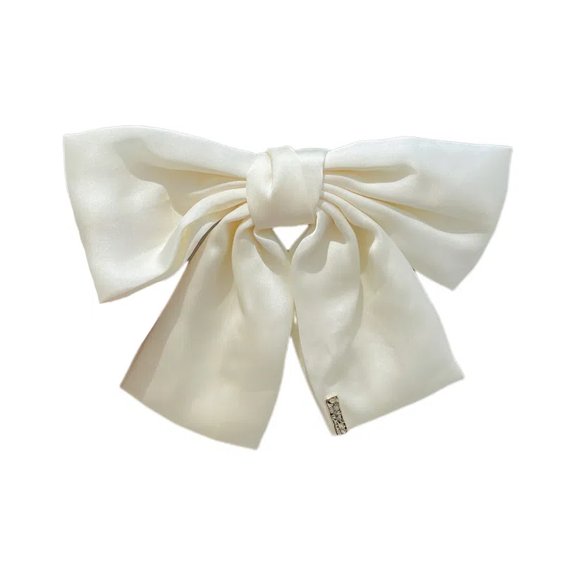 水中玉 大蝴蝶结弹簧夹发卡后脑勺顶夹夹子 发夹 女款