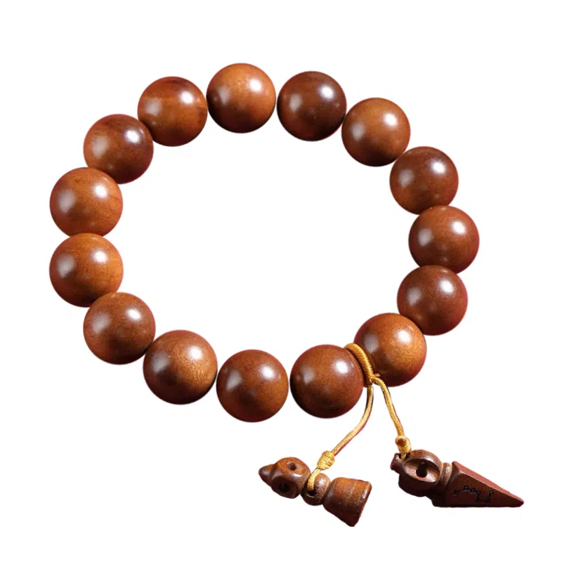 吉千年 雷痕百年枣木深山老料道家护身文玩佛珠 雷击木 手串 男女同款情侣款