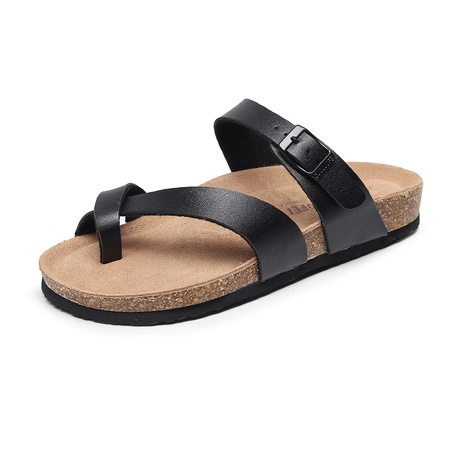 果洛菲 韩版时尚凉鞋百搭夹角外穿套趾学生 防滑人字拖鞋 男女同款