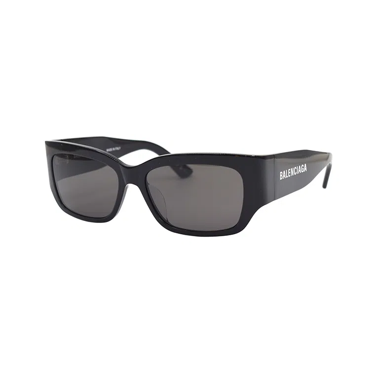 Balenciaga Paper Rectangular Sunglasses