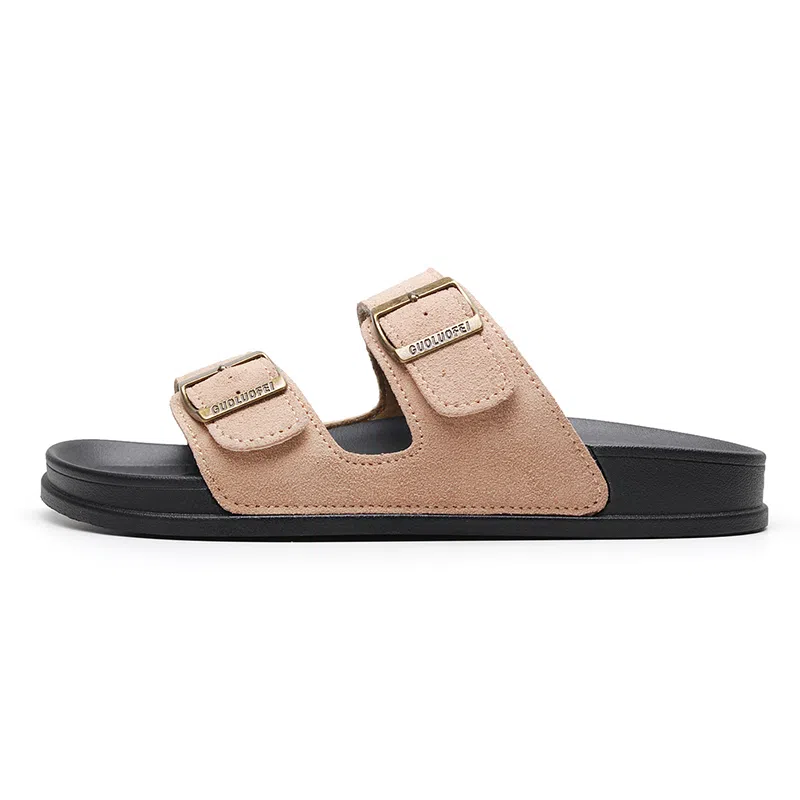 果洛菲 舒适百搭休闲 防滑一字拖鞋 男女同款