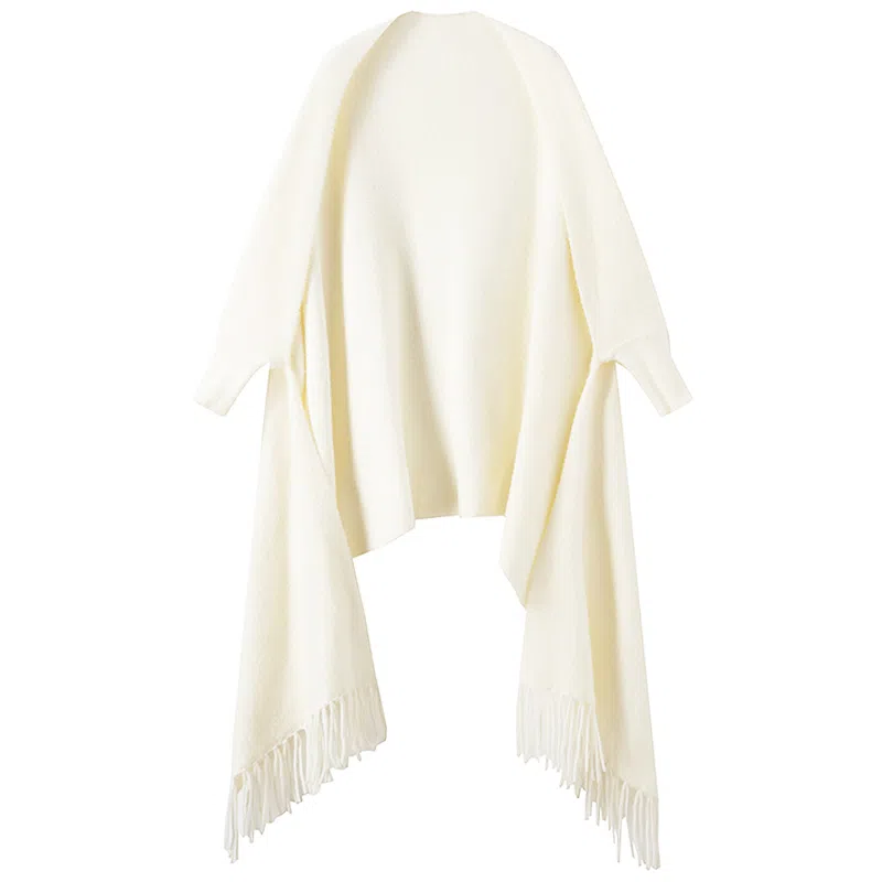 北极绒 新中式穿搭旗袍文艺外搭加厚复古国风春秋装 披肩 女款