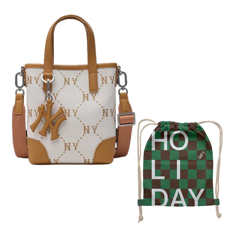 MLB Cream Shoulder Bag