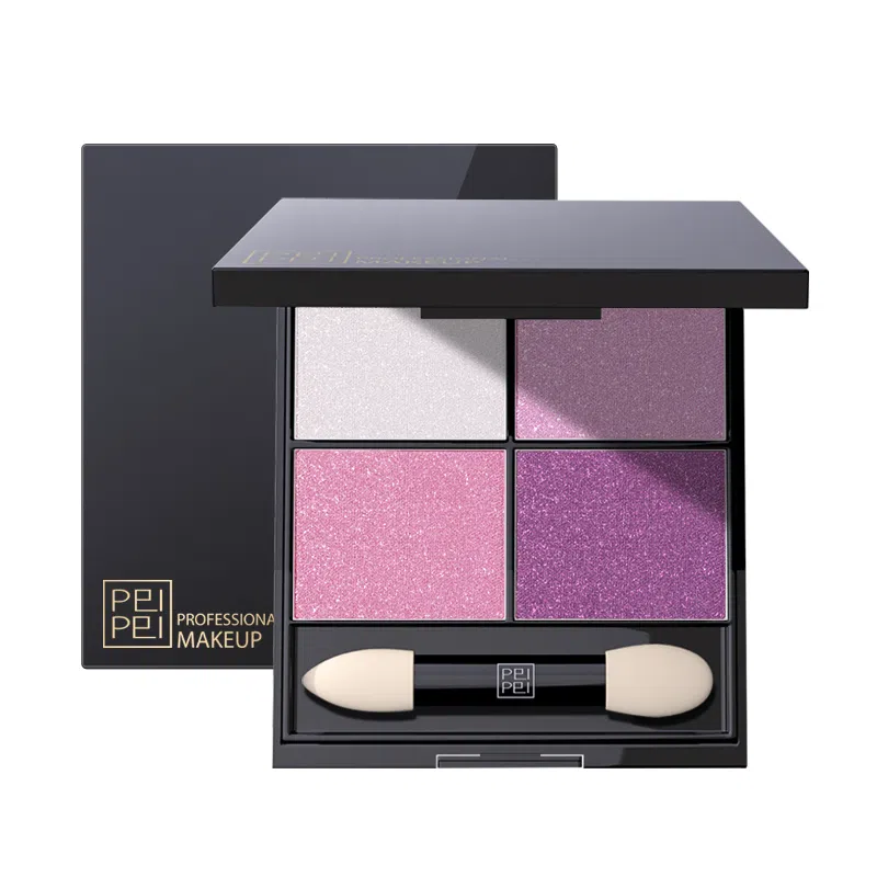 佩佩四色眼影盘 日常妆防水不晕染持久不卡粉 约会妆轻松上色