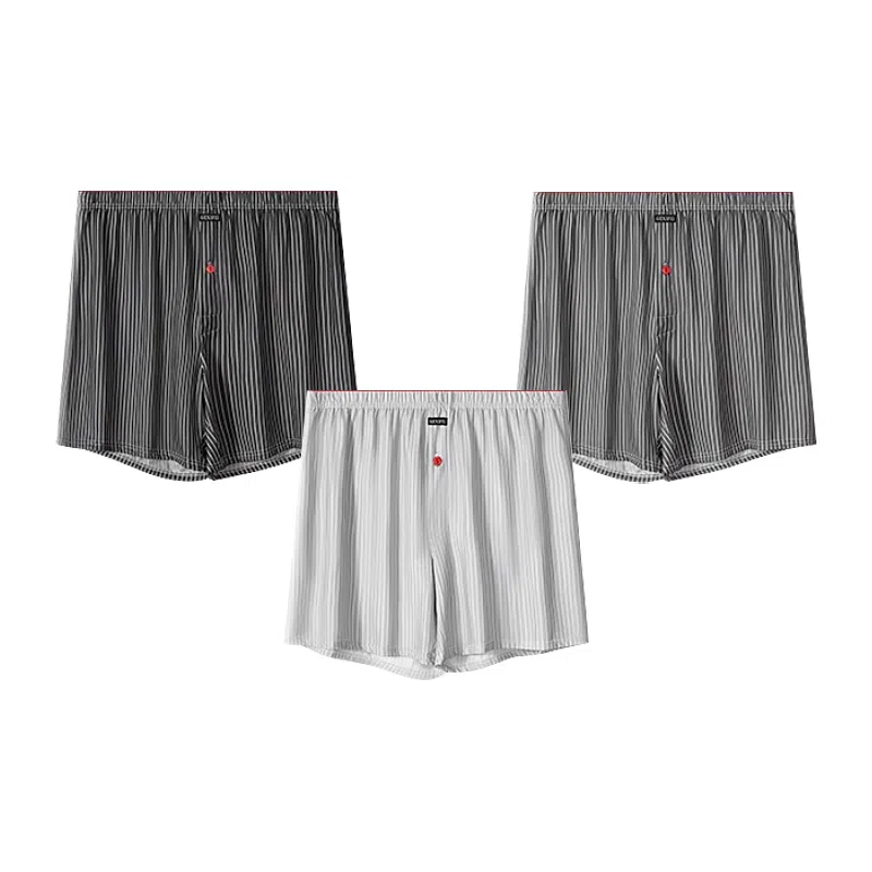 Whisper Striped Boxer Briefs 3-Pack