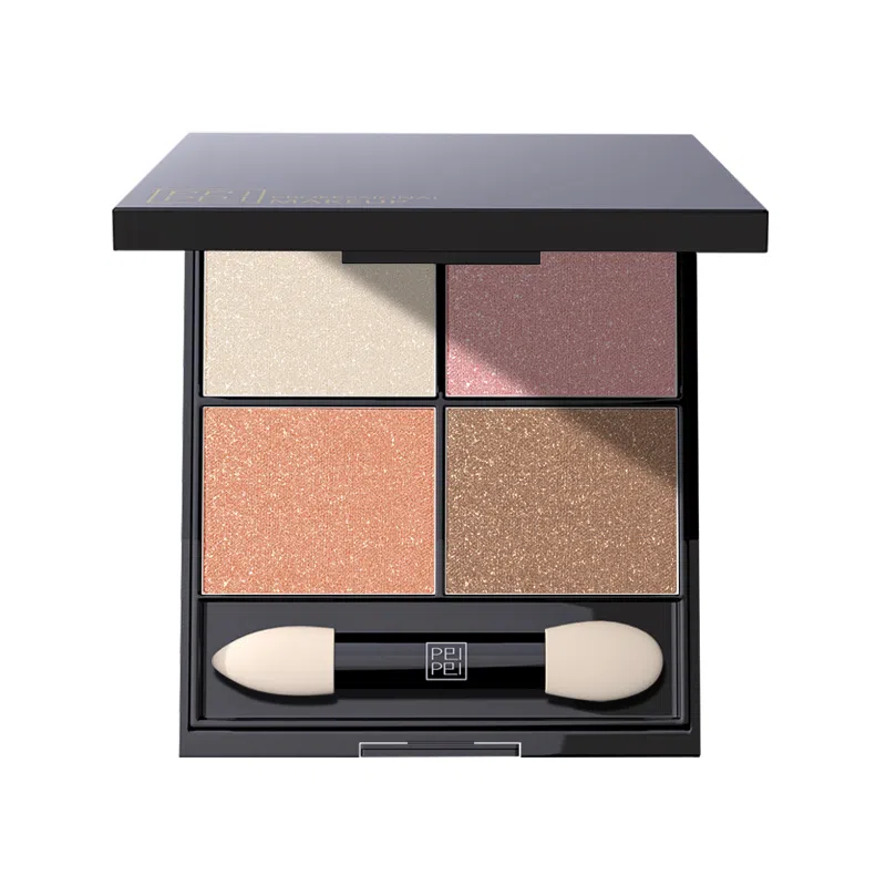 佩佩四色眼影盘 日常妆防水不晕染持久不卡粉 约会妆轻松上色
