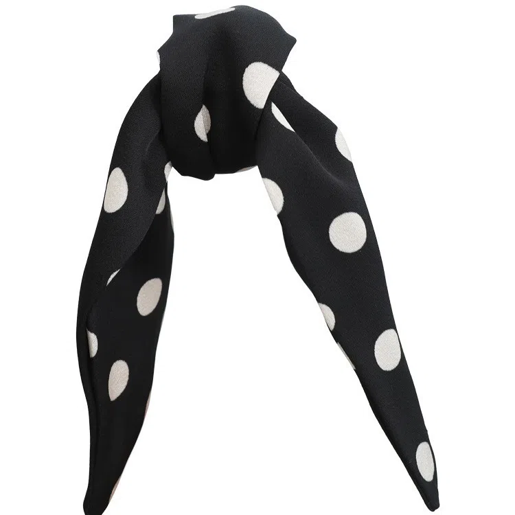 妖娆猫 波点舒适气质高级感复古蝴蝶结 发夹 女款