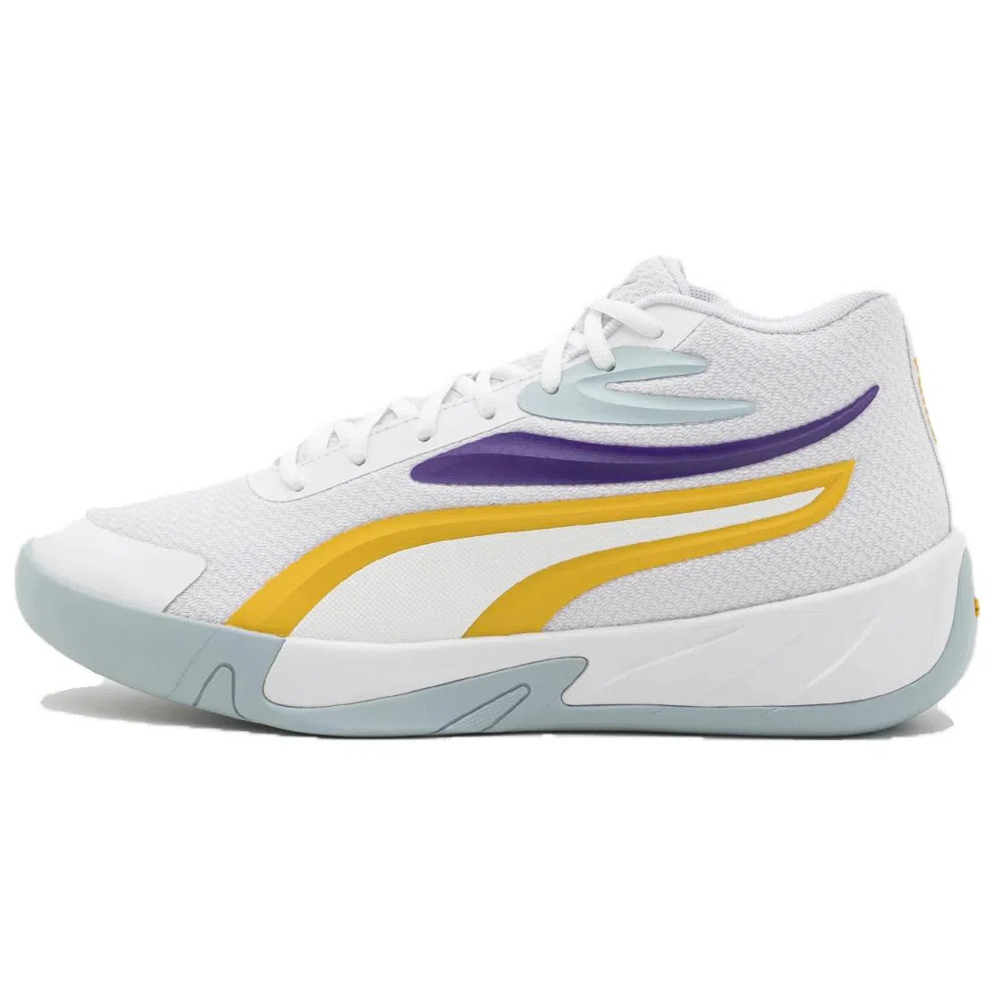 PUMA Court Pro White Yellow Purple