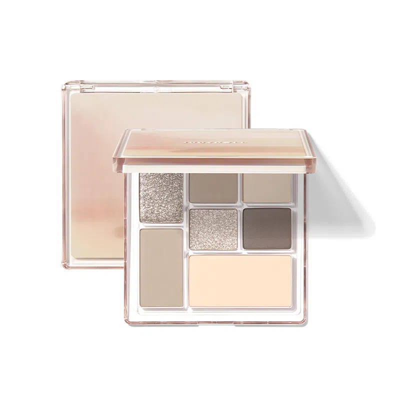 橘朵 七巧板玩趣眼影盘大地色腮红高光修容综合盘 自然眼部修饰