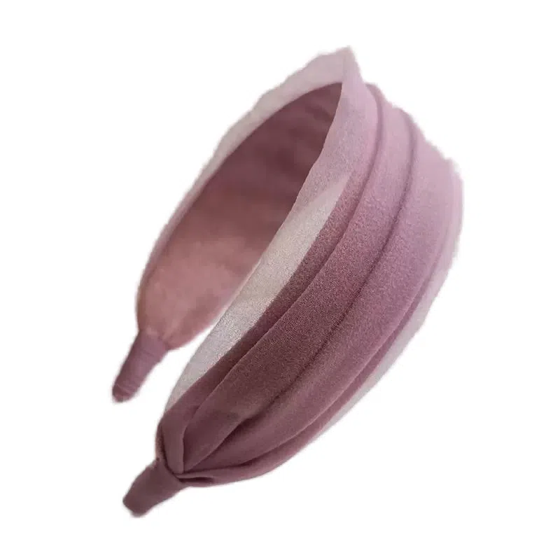 左欧 夏天宽边肌理纱质感气质压发 透气碎发 发箍 女款