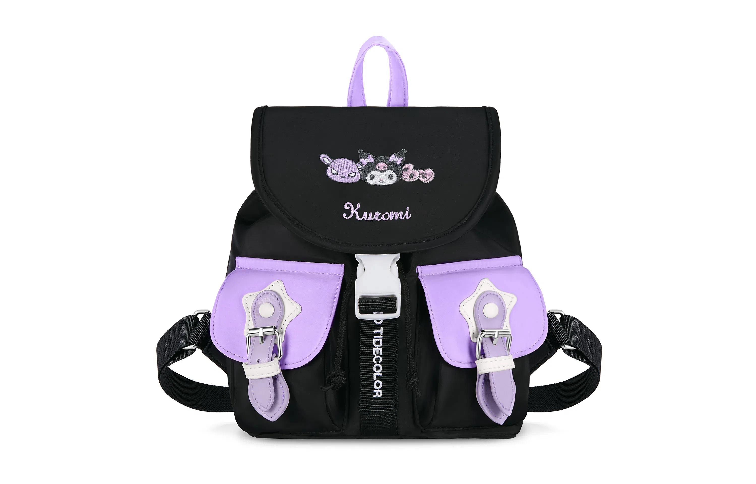 ZGO Sanrio Backpack Black Purple