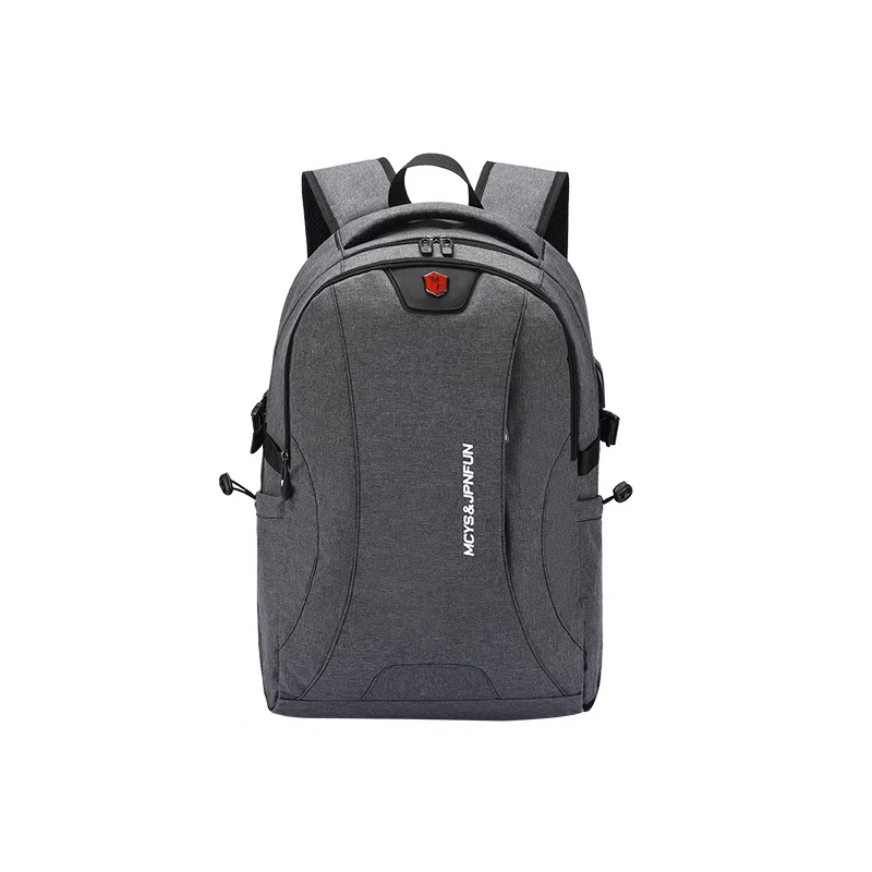 木村耀司 休闲百搭大容量通勤潮流多功能旅游 牛津纺 双肩包书包旅行包电脑包背包 常规 男女同款情侣款 黑色/灰色/藏青