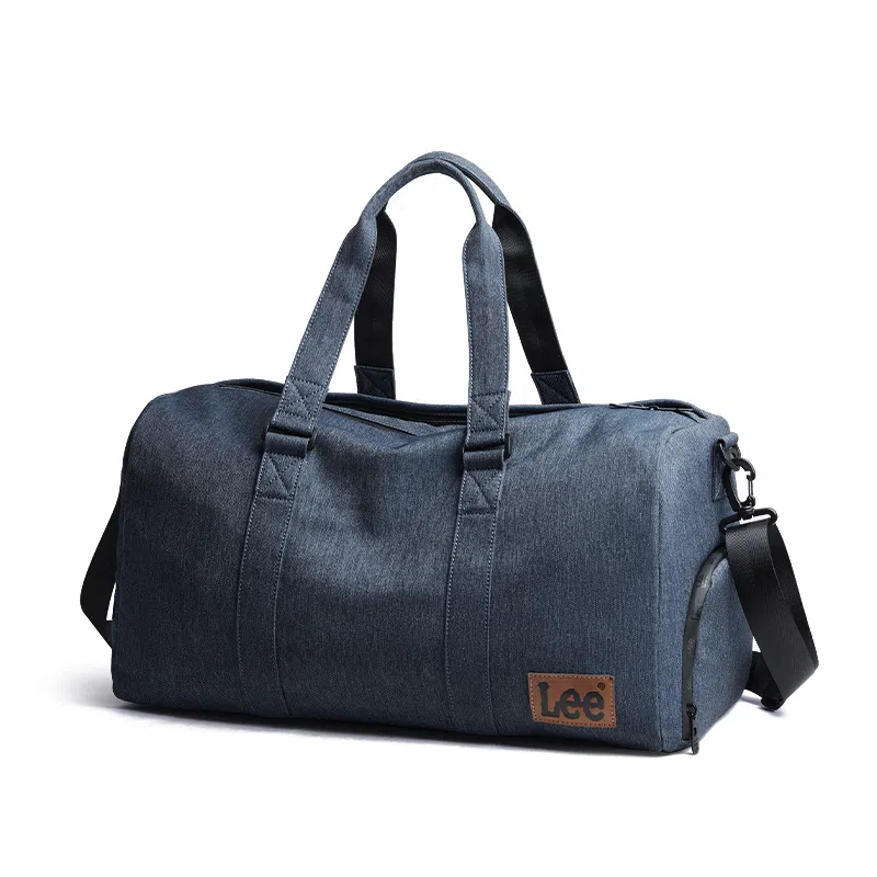 Lee Denim Blue Gym Bag