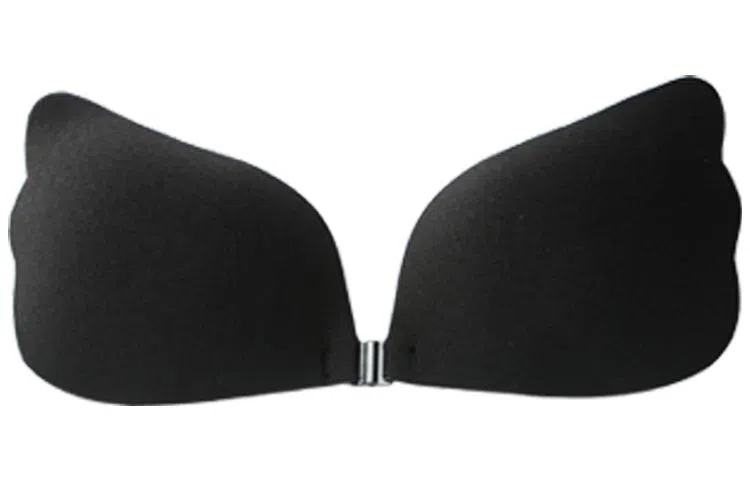 浪莎 纯色透气聚拢防汗乳贴 黑色