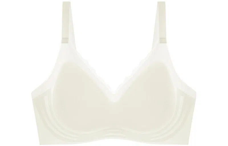 浪莎 无痕薄款透气美背防下垂软支撑小胸聚拢文胸