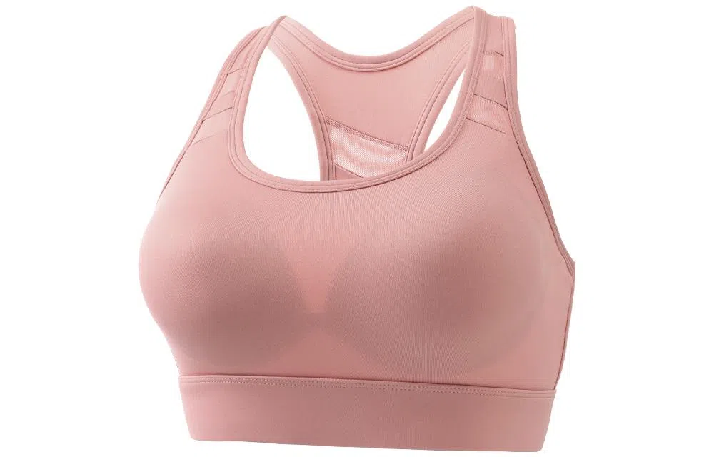 浪莎 纯色防震防下垂美背大胸显小文胸