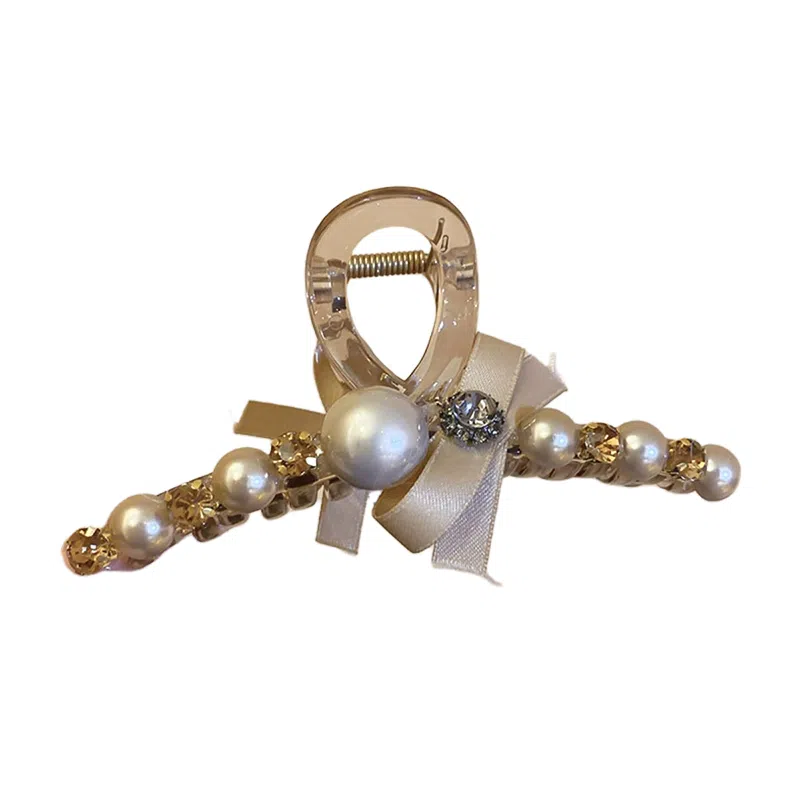 贯古今 美拉德后脑勺大号高级感夹子头饰高端气质鲨鱼夹 发夹 女款