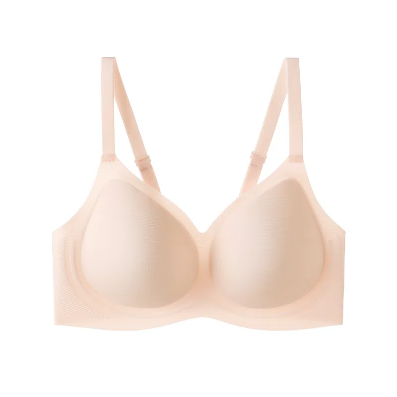 内在密码 大胸显小聚拢薄款无痕透果冻条上托防下垂舒适文胸 女款