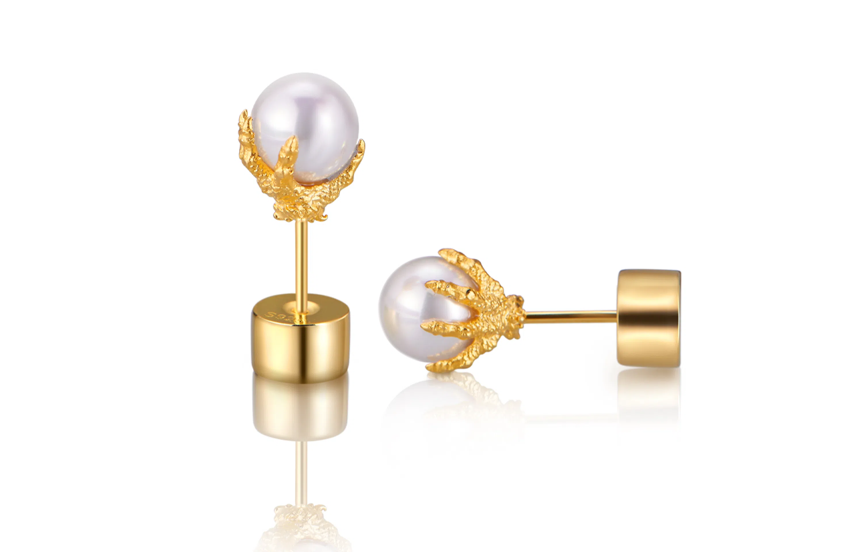 APORRO Dragon Series Stud Earrings