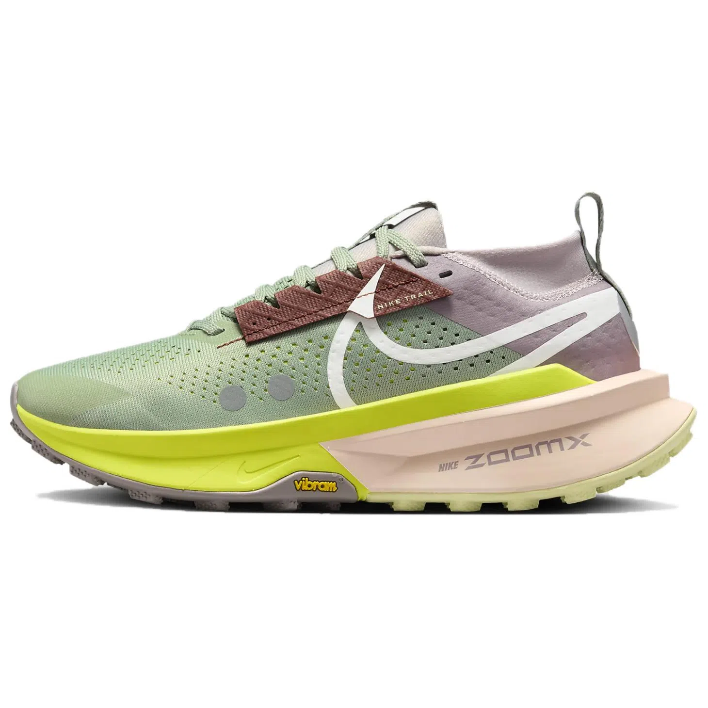 Nike ZoomX Zegama Trail 2 Green Brown
