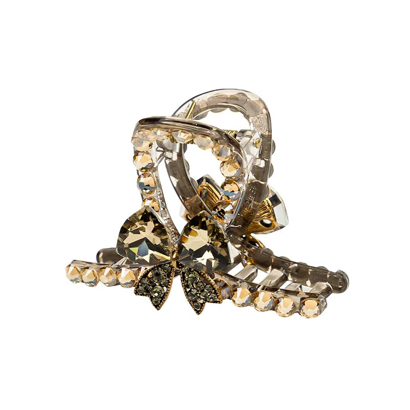 卡铂雅 金色潮流时尚设计极简高级感港风气质休闲韩版潮流 发夹 女款