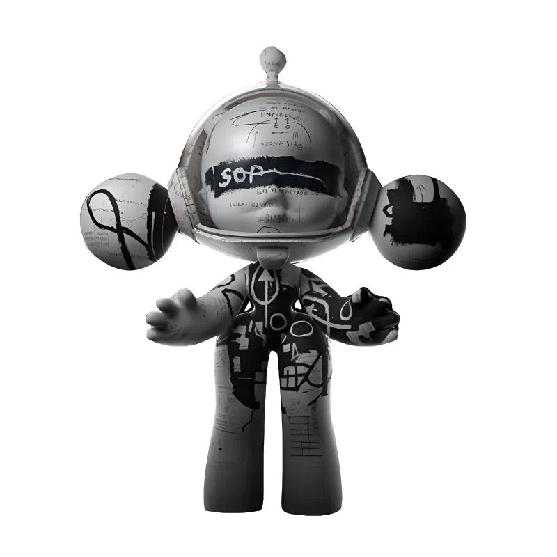 POP MART 1000400 MEGA SKULLPANDA ART