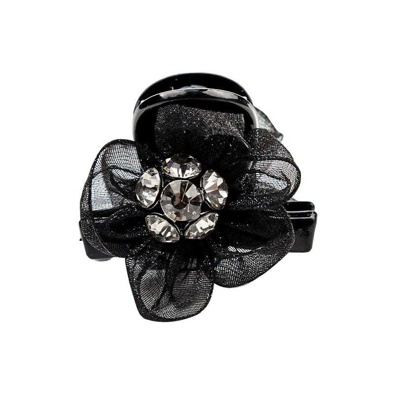 卡铂雅 黑色清新设计极简高级感港风气质休闲 发夹 女款