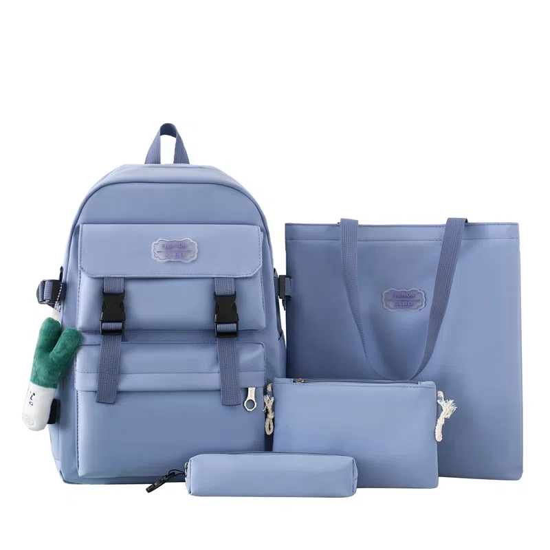 尊梵 双肩包 多功能校园小清新拉链开合   尼龙 女款 多色