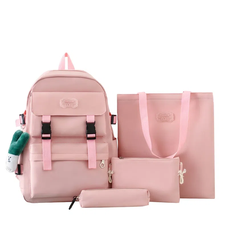 尊梵 双肩包 多功能校园小清新拉链开合   尼龙 女款 多色