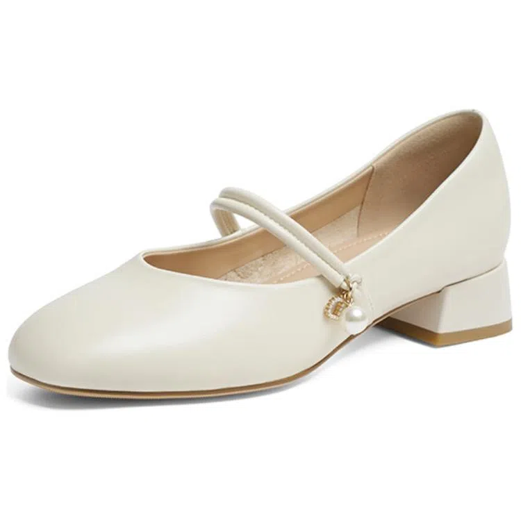 红蜻蜓 通勤舒适 玛丽珍鞋 女款