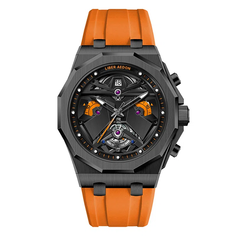 LIBER AEDON Black Warrior Watch