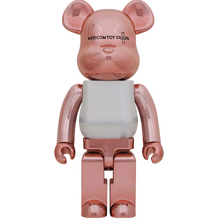 BERBRICK MEDICOM TOY PLUS PINK GOLD CHROME Ver. 1000