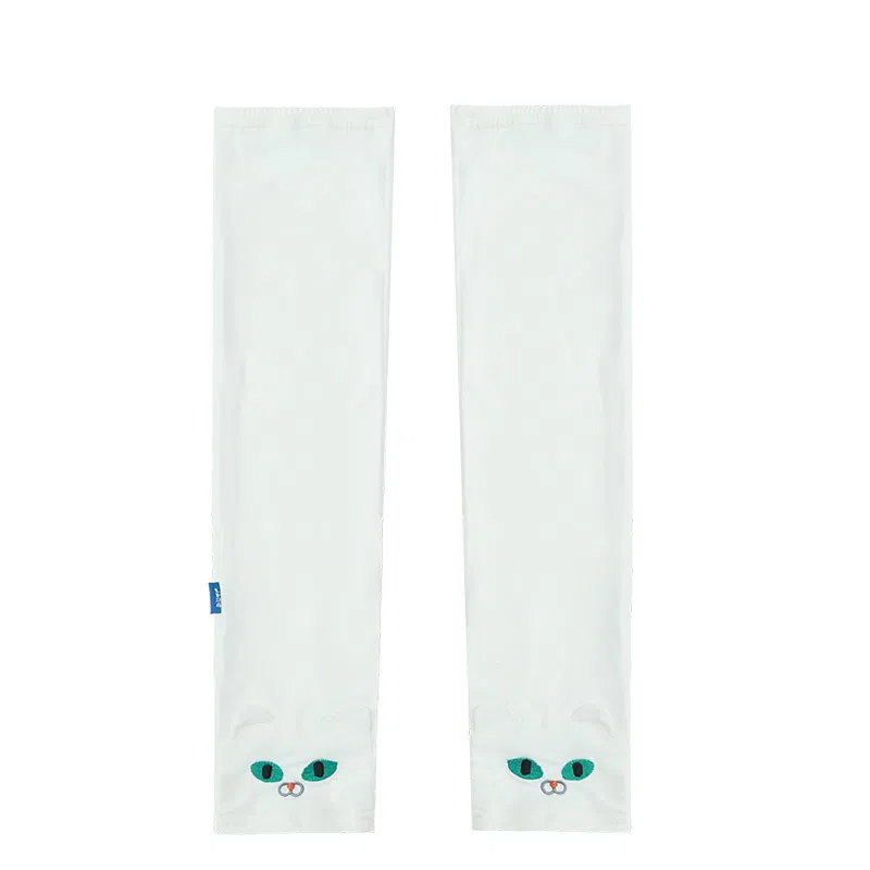 云朵工厂 抱抱猫头 锦纶 防晒袖 女款