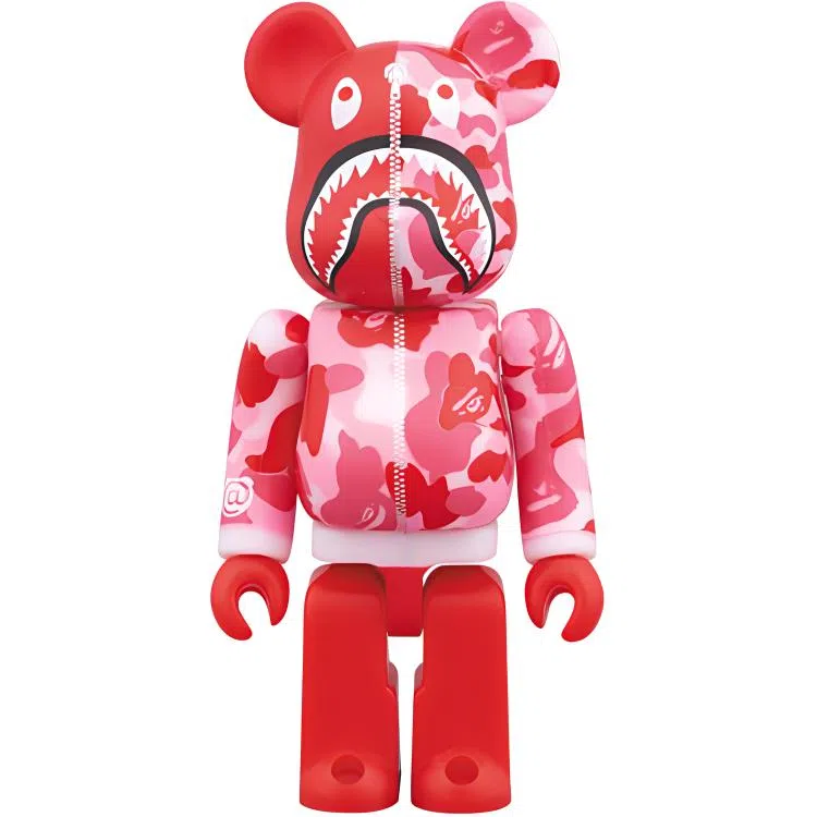 BE@RBRICK x BAPE Camo Shark