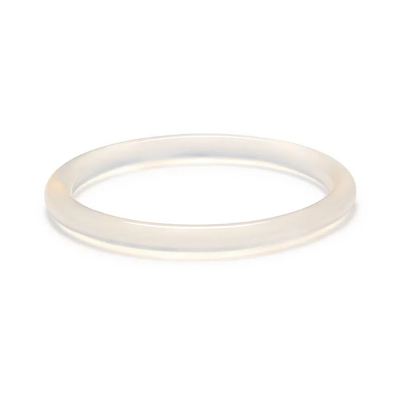 阿梵尼 白月光叮当镯冰种温润 玉髓 手镯 女款