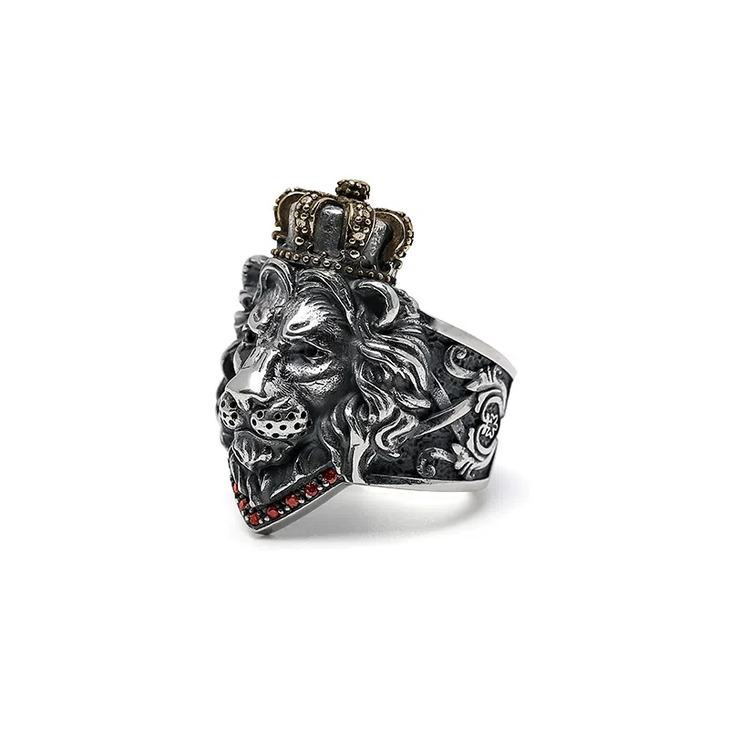 GUXI Dark World Jungle King Ring