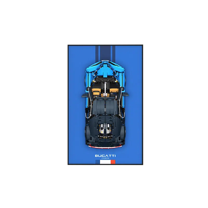 LIGHT YOUR BRICKS Porsche 911 Lamborghini Frame