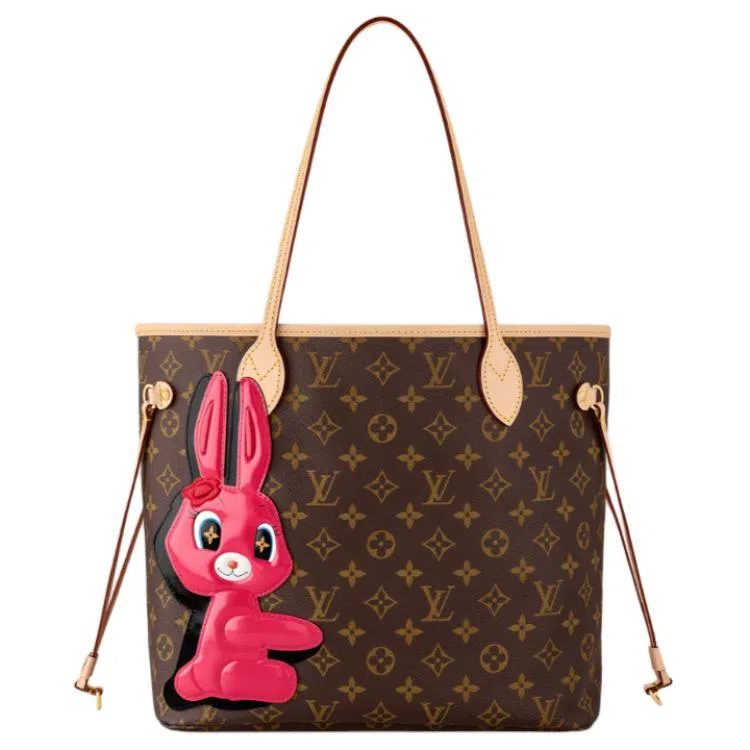 LOUIS VUITTON x Sun Yitian NEVERFULL MM Tote