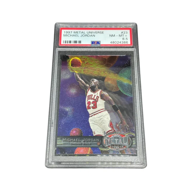 UPPER DECK 1997-98 UD Skybox Metal Universe PSA8.5