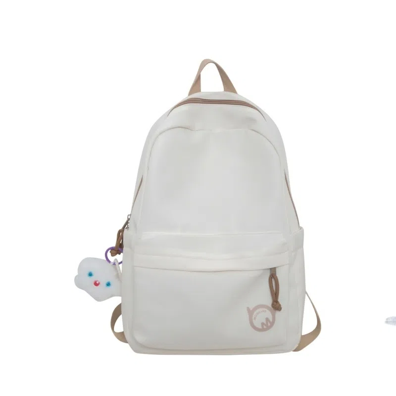 BRABOSTON Nylon Backpack White