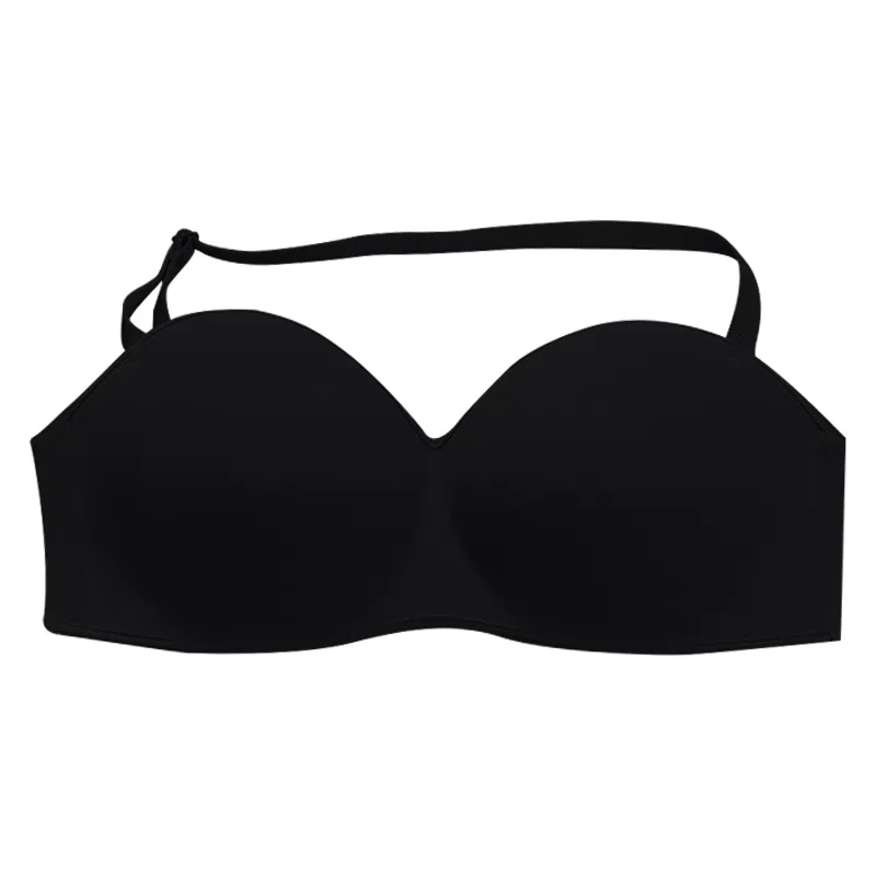 莫代尔 隐形充气聚拢上托吊带裙专用无肩带内衣隐形大胸防下垂乳贴文胸 女款 组合装