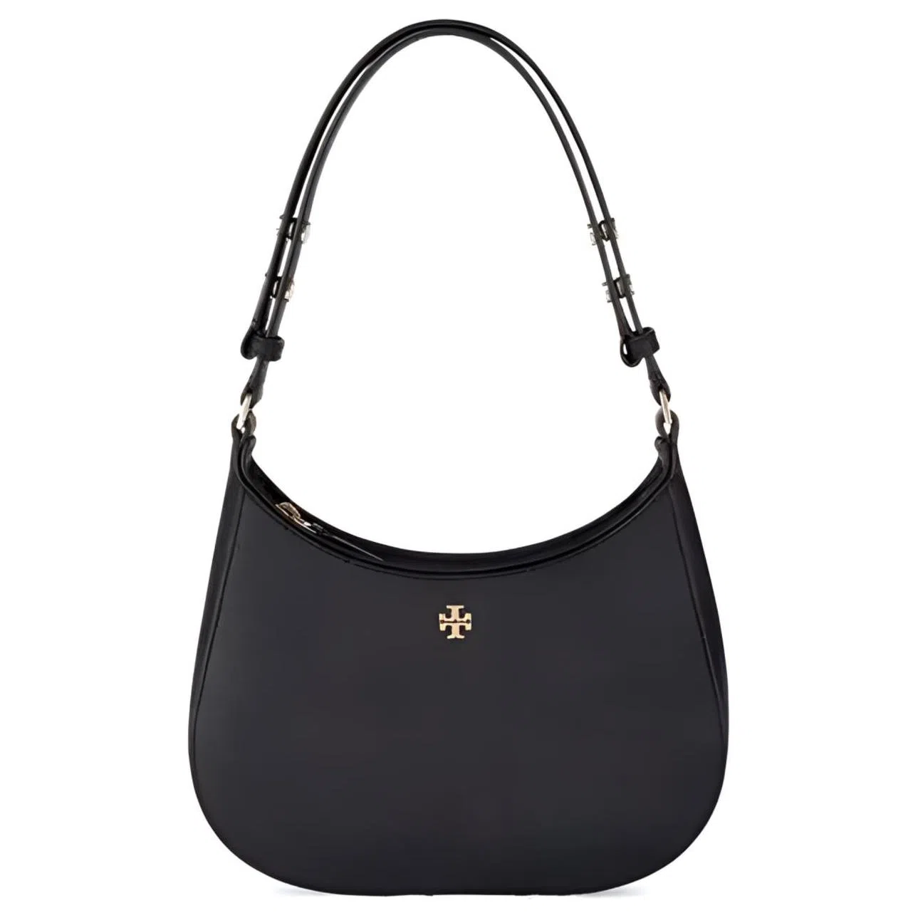 Tory Burch Emerson Crescent Bag Black