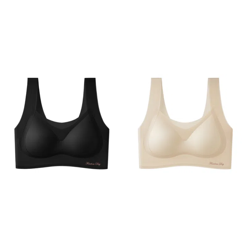 俞兆林 薄款无钢圈上托聚拢防下垂收副乳不跑杯文胸 女款 组合装