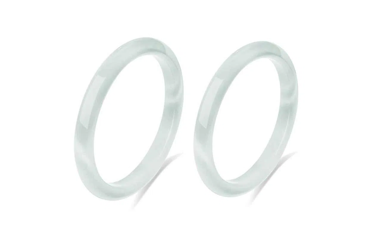 百利金 水墨丹青 国潮新中式复古精致轻奢时尚小众设计 猫眼石 玉石手镯 男女同款情侣款